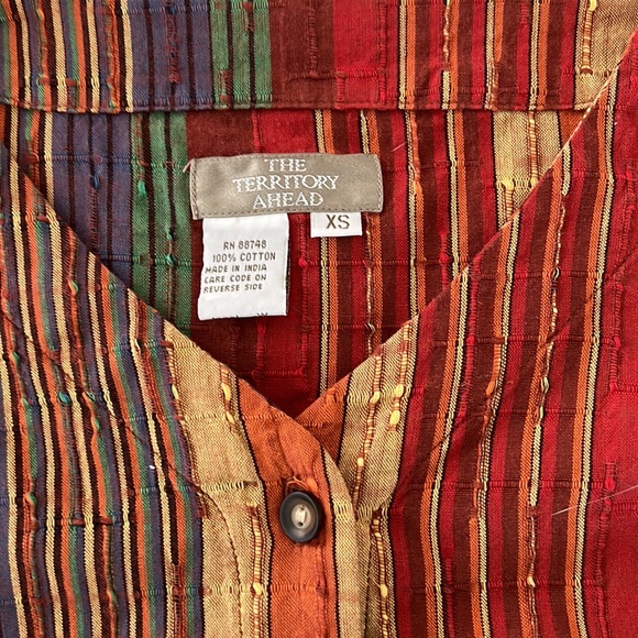 The Territory Ahead long sleeve blouse, size XS - Picture 7 of 8